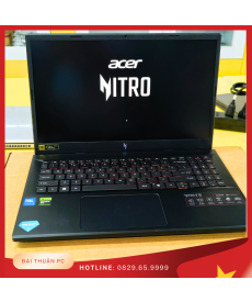 Laptop Acer Nitro V 15 Gaming ANV15-52-58P7 (Core 5 210H, 16GB RAM, 512GB SSD, RTX 4050 6GB, 15.6"FHD 165Hz, Win 11, Obsidian Black)