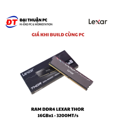 RAM Lexar Thor DDR4 1x16GB 3200 MT/s (Giá khi Build PC)