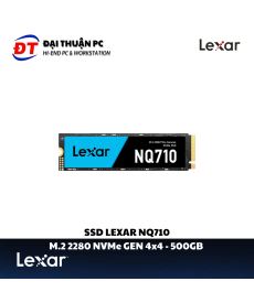SSD M.2 2280 NVME Lexar NQ710 500GB PCIe Gen4 x4 (Giá khi Build PC)
