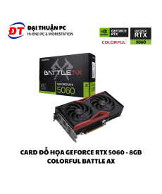 Card đồ họa COLORFUL GEFORCE RTX 5060 - 8GB BATTLE AX