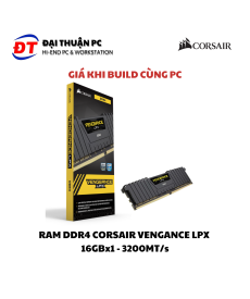 RAM Corsair VENGEANCE LPX 16GB DDR4 3200MT/s (Giá khi Build PC)